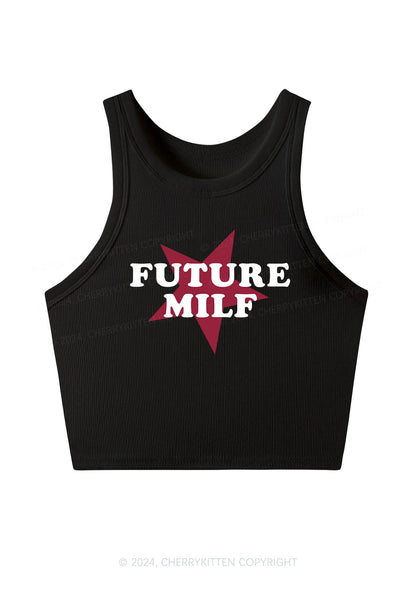 Future Mxxf Y2K Crop Tank Top Cherrykitten