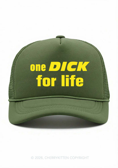 One Dxxk For Life Y2K Trucker Hat Cherrykitten
