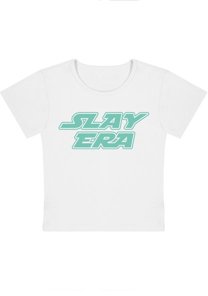 Slay Era Y2K Baby Tee