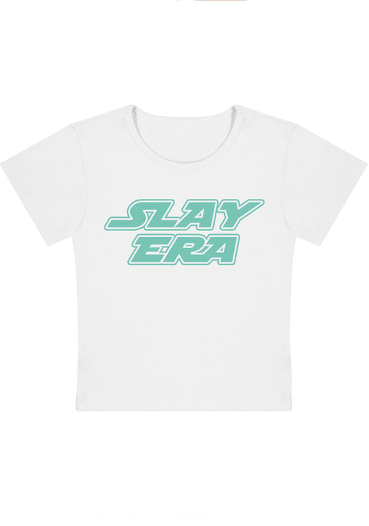 Slay Era Y2K Baby Tee