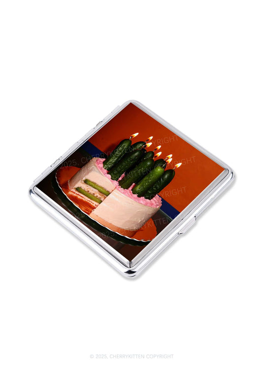 Pickle Cake Y2K Cigarette Case Cherrykitten