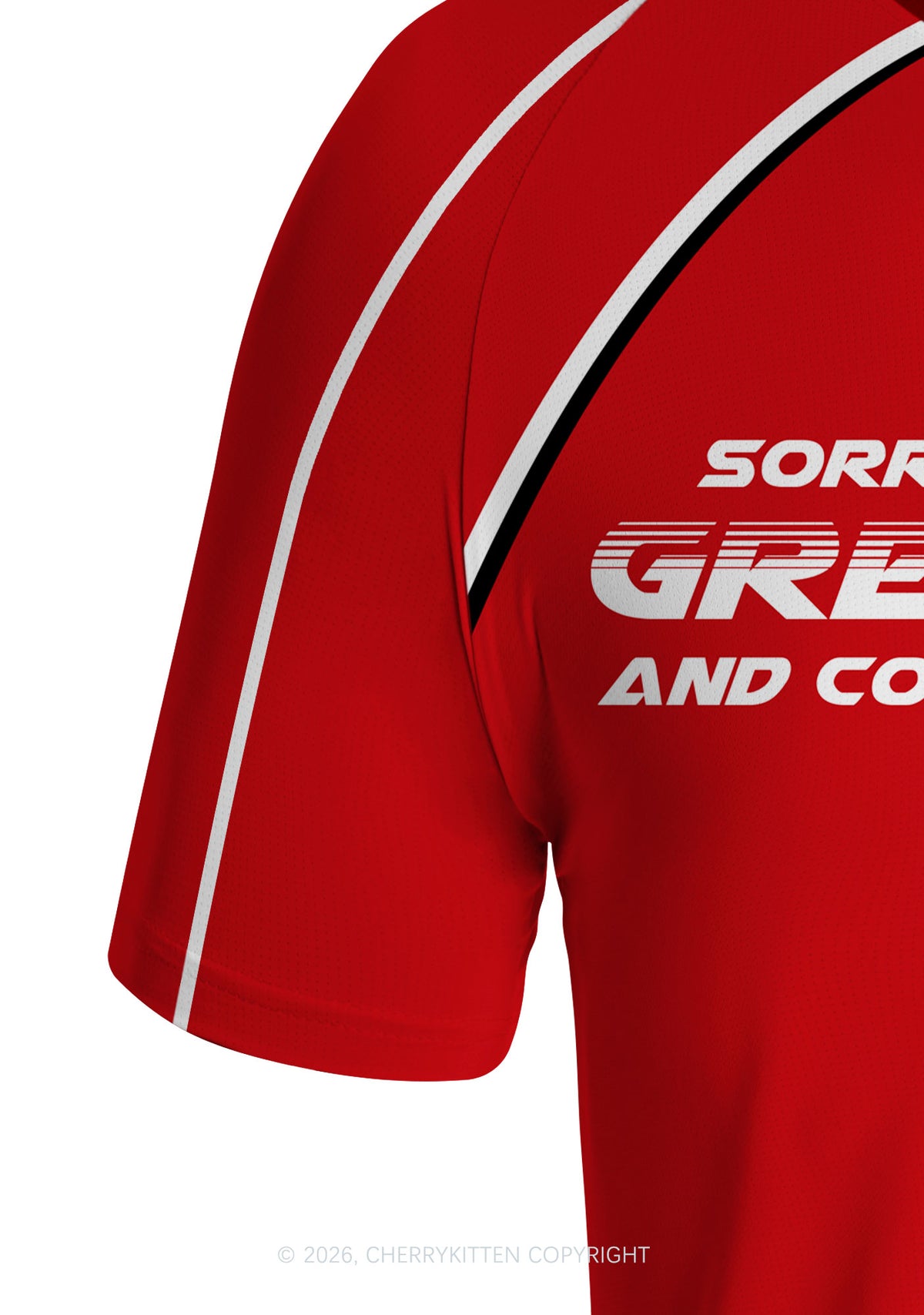 Sorry For Having Correct Opinions Y2K Football Jersey Shirts Cherrykitten