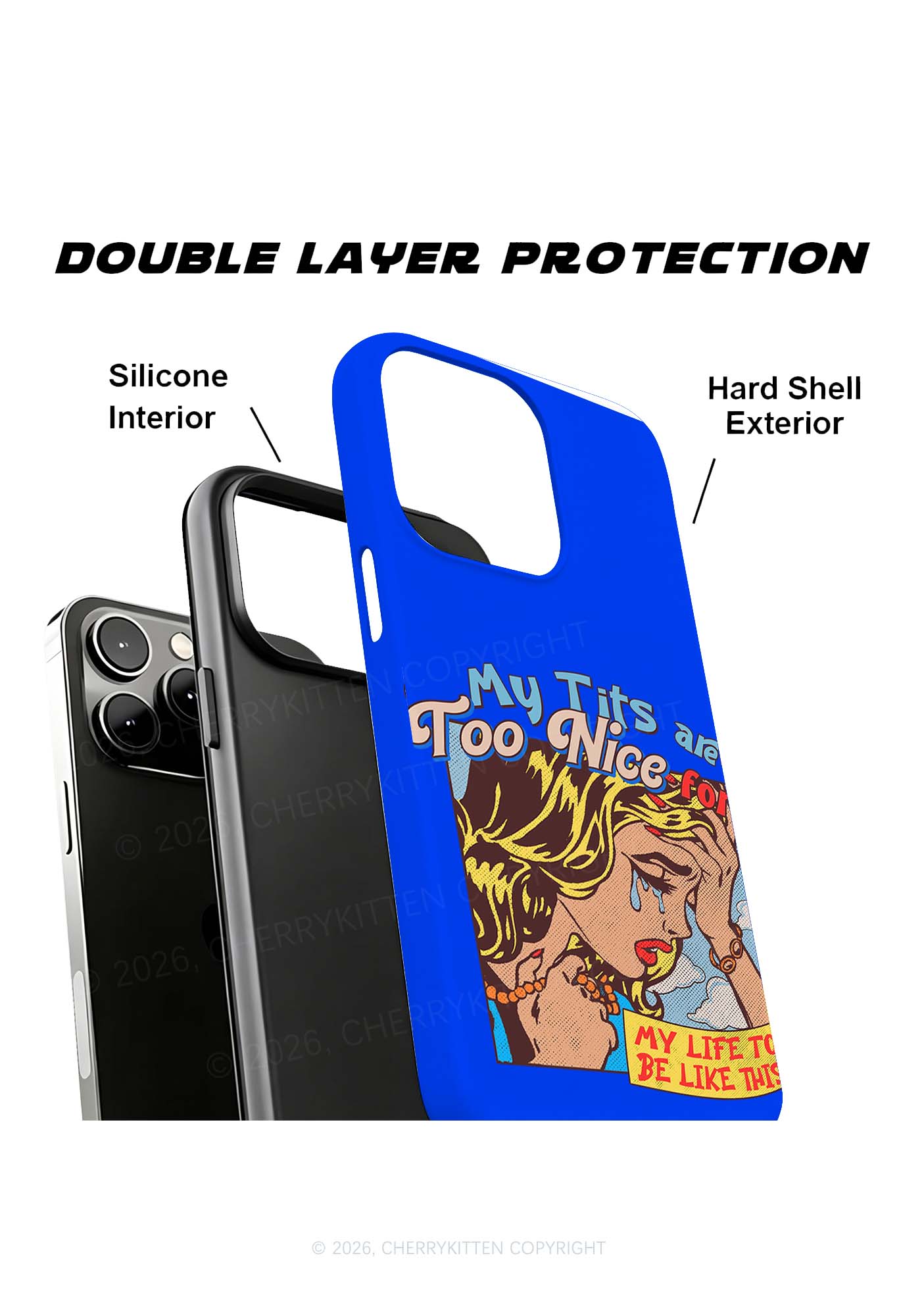 My Txts Too Nice Y2K Phone Case Cherrykitten