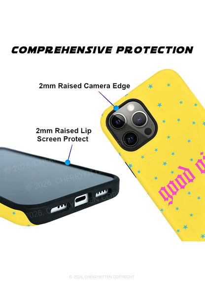 Yellow Good Girl Y2K Phone Case Cherrykitten