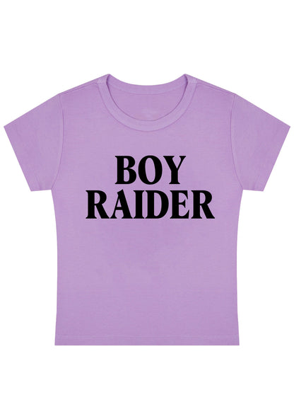 Curvy Boy Raider Baby Tee