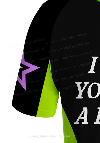 I Made Your Dad A Bottom Pride Y2K Football Jersey Shirts Cherrykitten