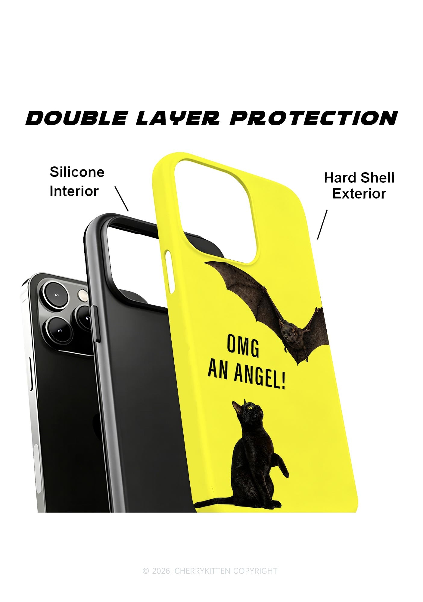 Omg An Angel Y2K Phone Case Cherrykitten