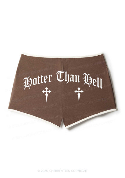 Hotter Than Hell Y2K Booty Shorts Cherrykitten