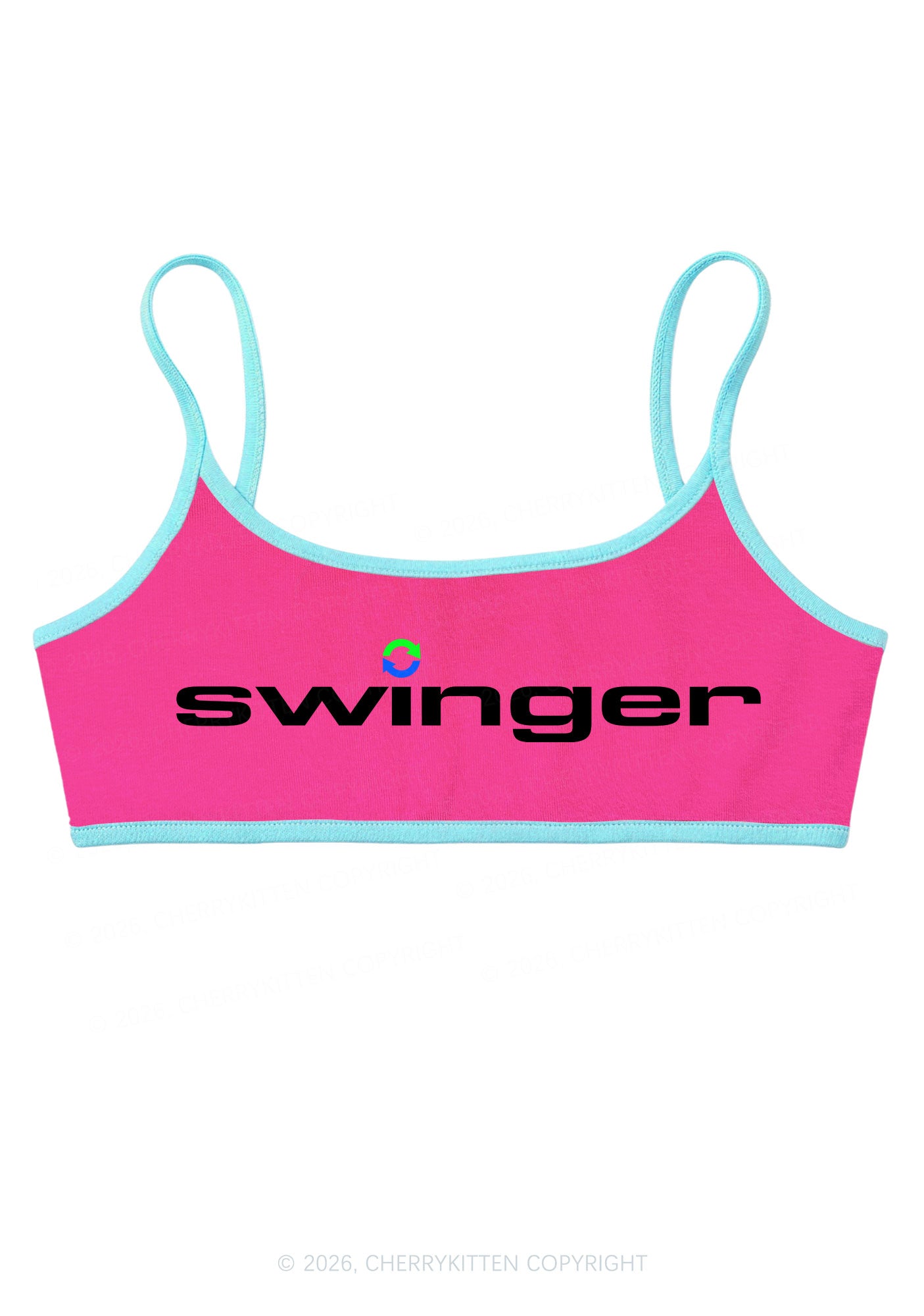 Swinger Y2K Super Crop Cami Cherrykitten