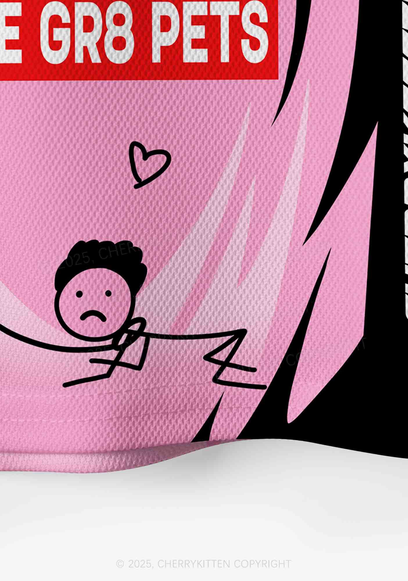 Custom Boys Make Gr8 Pets Y2K Crop Sport Jersey Shirts Cherrykitten