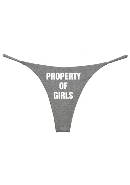 Property Of Girls Pride Y2K Bikini String Thong Cherrykitten