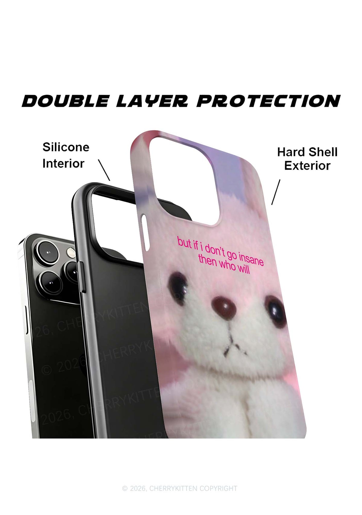 If I Dont Go Insane Y2K Phone Case Cherrykitten