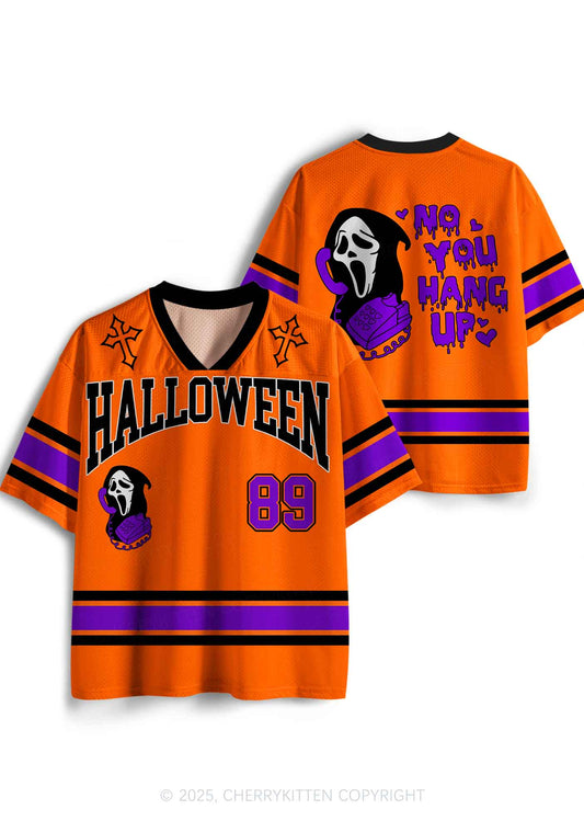 Halloween Custom Horror Hang Up Y2K Sport Jersey Shirts Cherrykitten