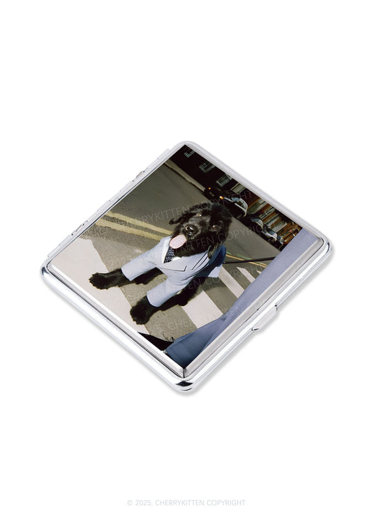 Suit Puppy Y2K Cigarette Case Cherrykitten