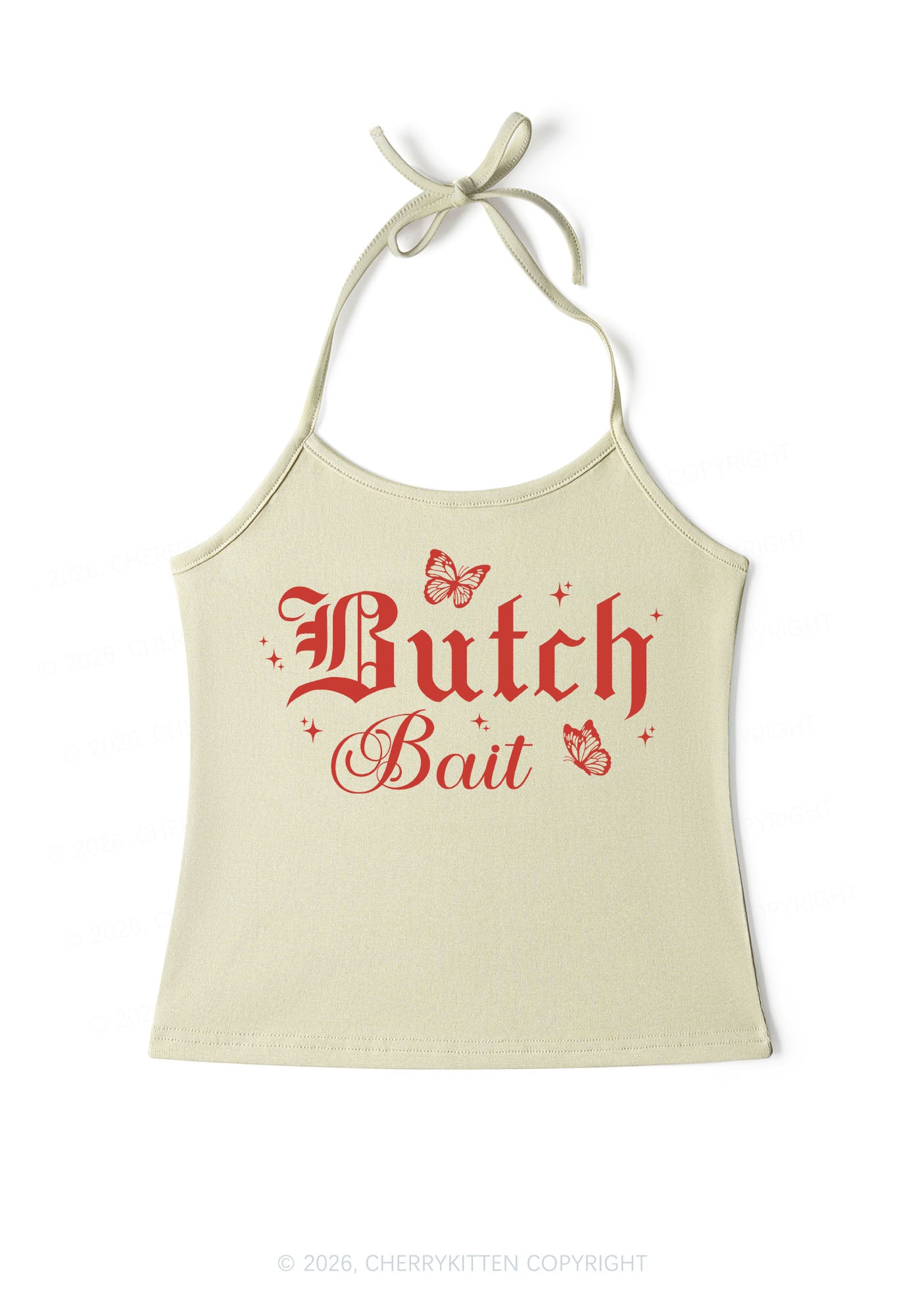 Butch Bait Pride Y2K Halter Neck Cami Cherrykitten