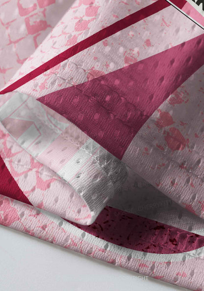 Pink Snakeskin Texture Faggot Pride Y2K Sport Jersey Shirts Cherrykitten