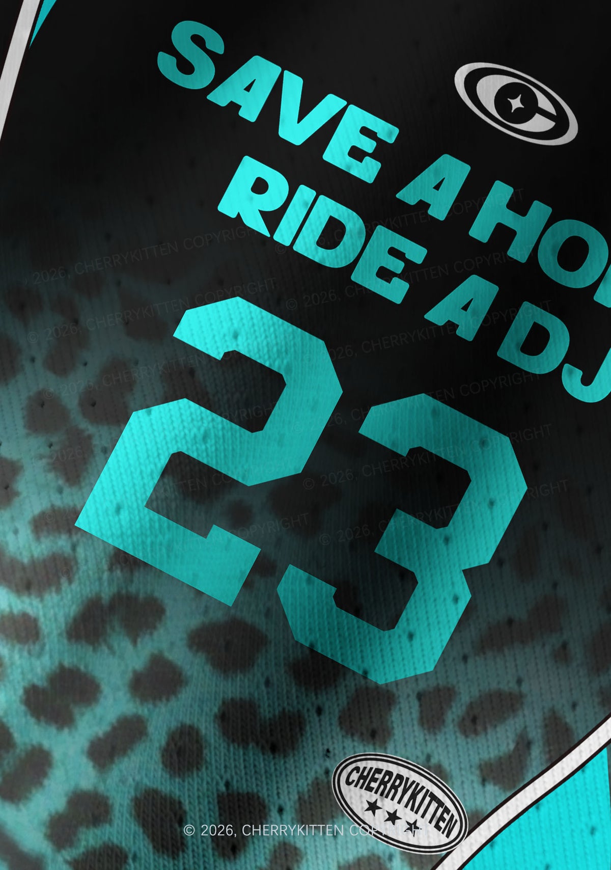 Black Ride A DJ Y2K Crop Football Jersey Shirts Cherrykitten