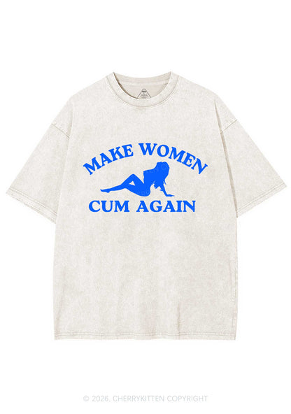 Make Women Cxm Again Y2K Shirts Washed Tee Cherrykitten