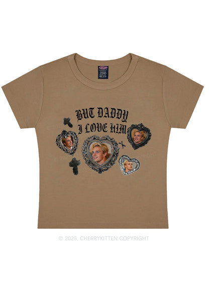 Gothic But Daddy I Love Him Y2K Baby Tee Cherrykitten