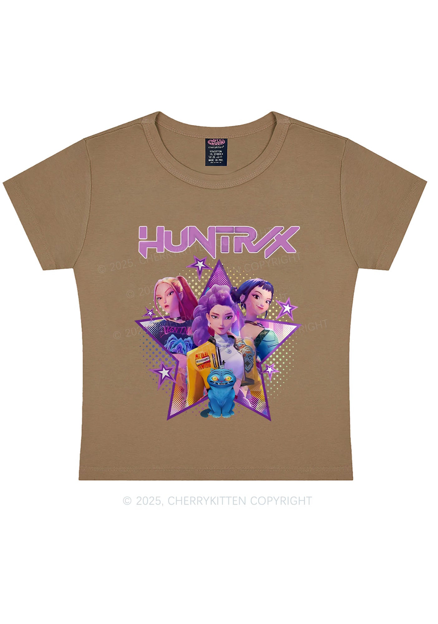 Kpop Stars Y2K Baby Tee Cherrykitten