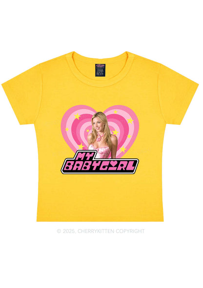 Custom Love My Babyboy Y2K Baby Tee Cherrykitten