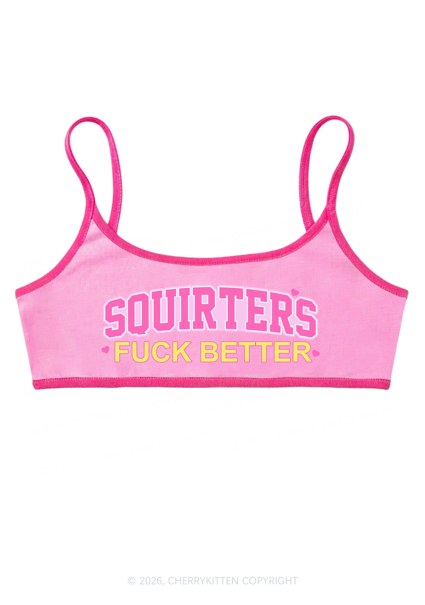 Squirters Fxxk Better Y2K Super Crop Cami Cherrykitten