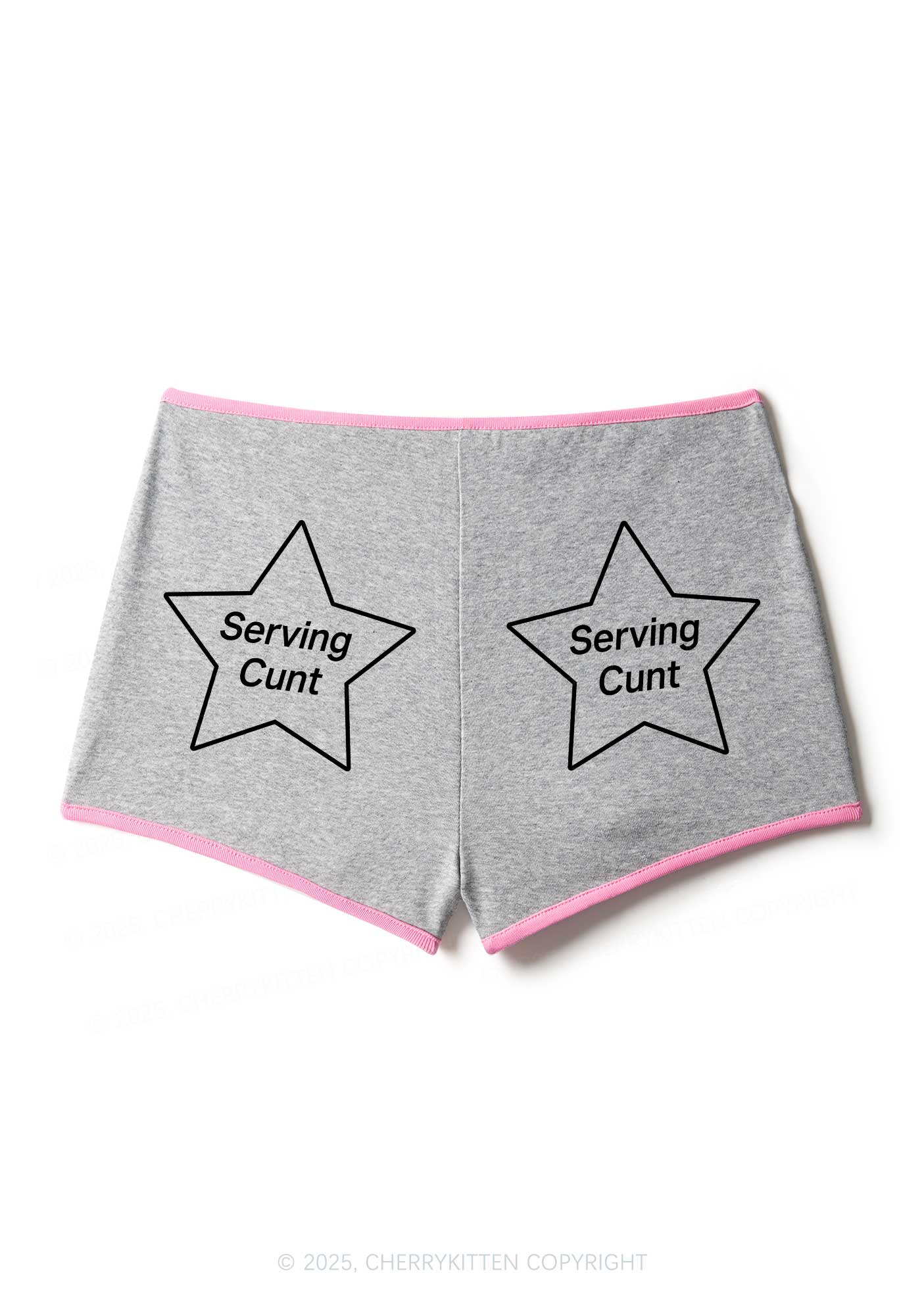 Serving Count Y2K Booty Shorts Cherrykitten