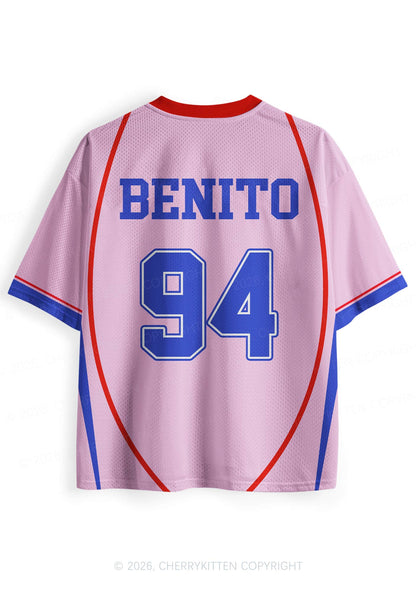 Pink Football Bunny Y2K Sport Jersey Shirts Cherrykitten