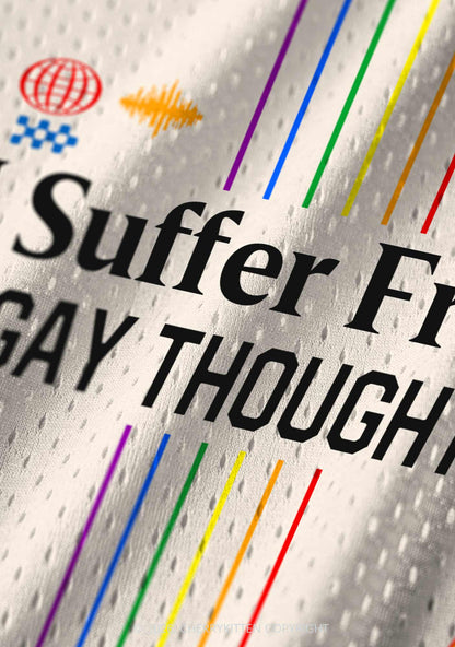 I Suffer From Gay Thoughts Pride Y2K Sport Jersey Tank Cherrykitten