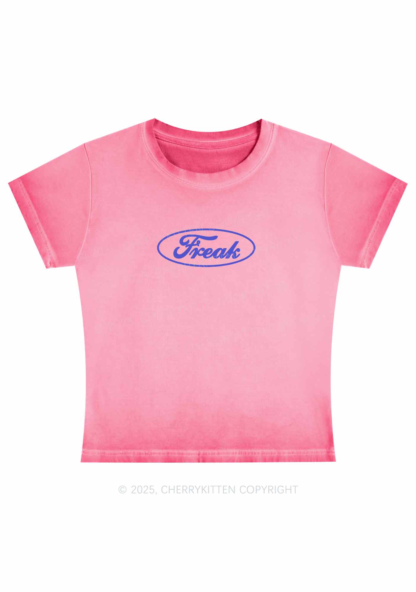 Oval Freak Y2K Vintage Classic Tee Cherrykitten