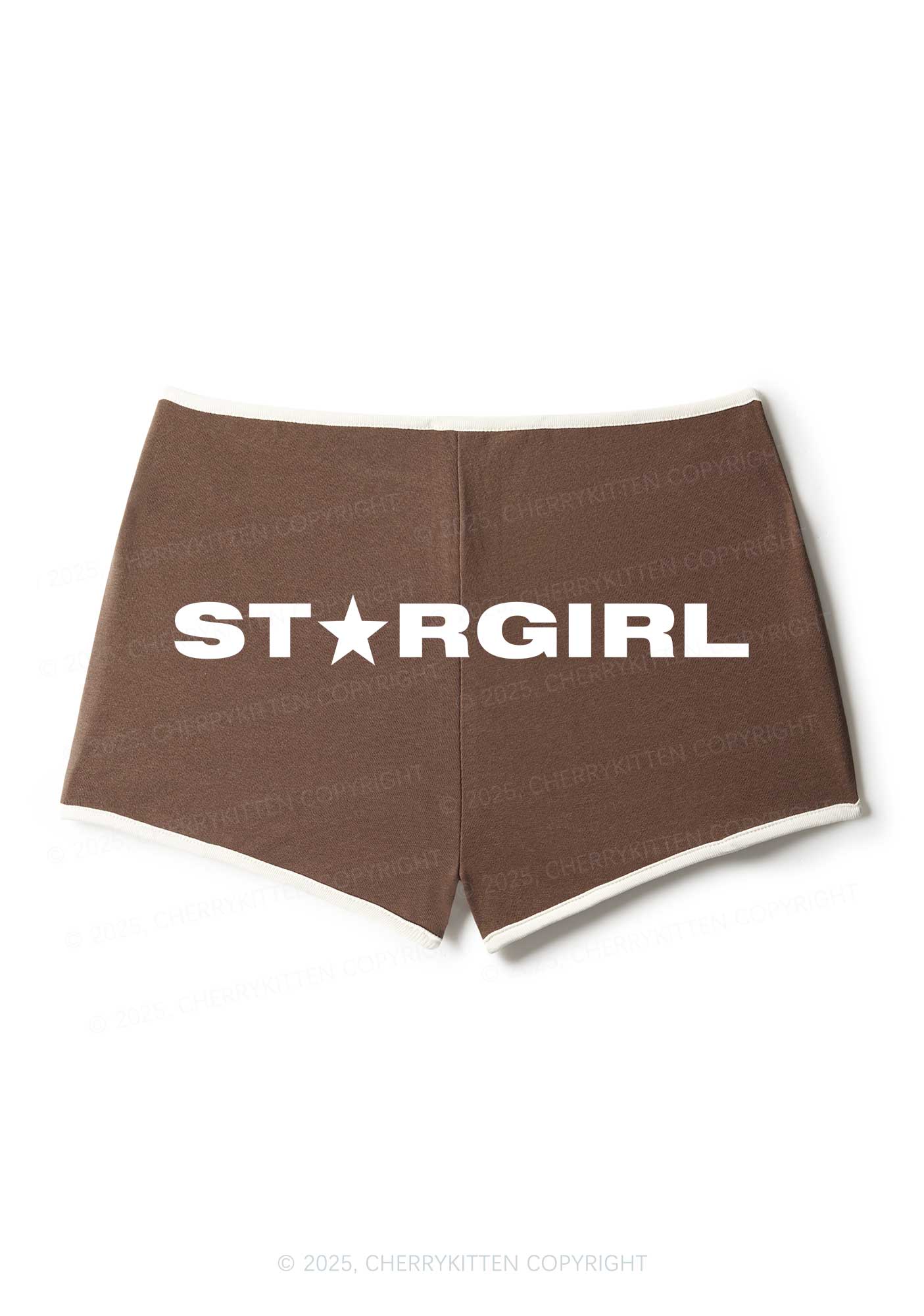 Red Stargirl Y2K Booty Shorts Cherrykitten