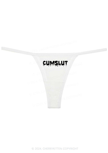 Comeslxt Y2K Flat String Thong Cherrykitten