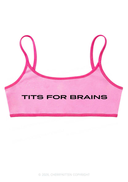 Txts For Brains Y2K Super Crop Cami Cherrykitten
