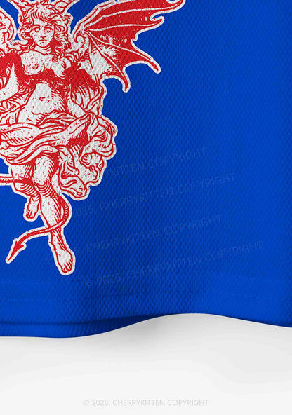 Custom Cunty Satan Y2K Crop Sport Jersey Shirts Cherrykitten