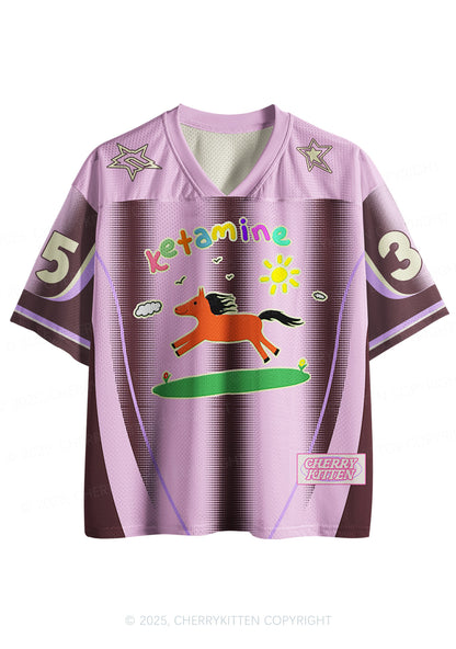 Custom Pink Pony Y2K Sport Jersey Shirts Cherrykitten