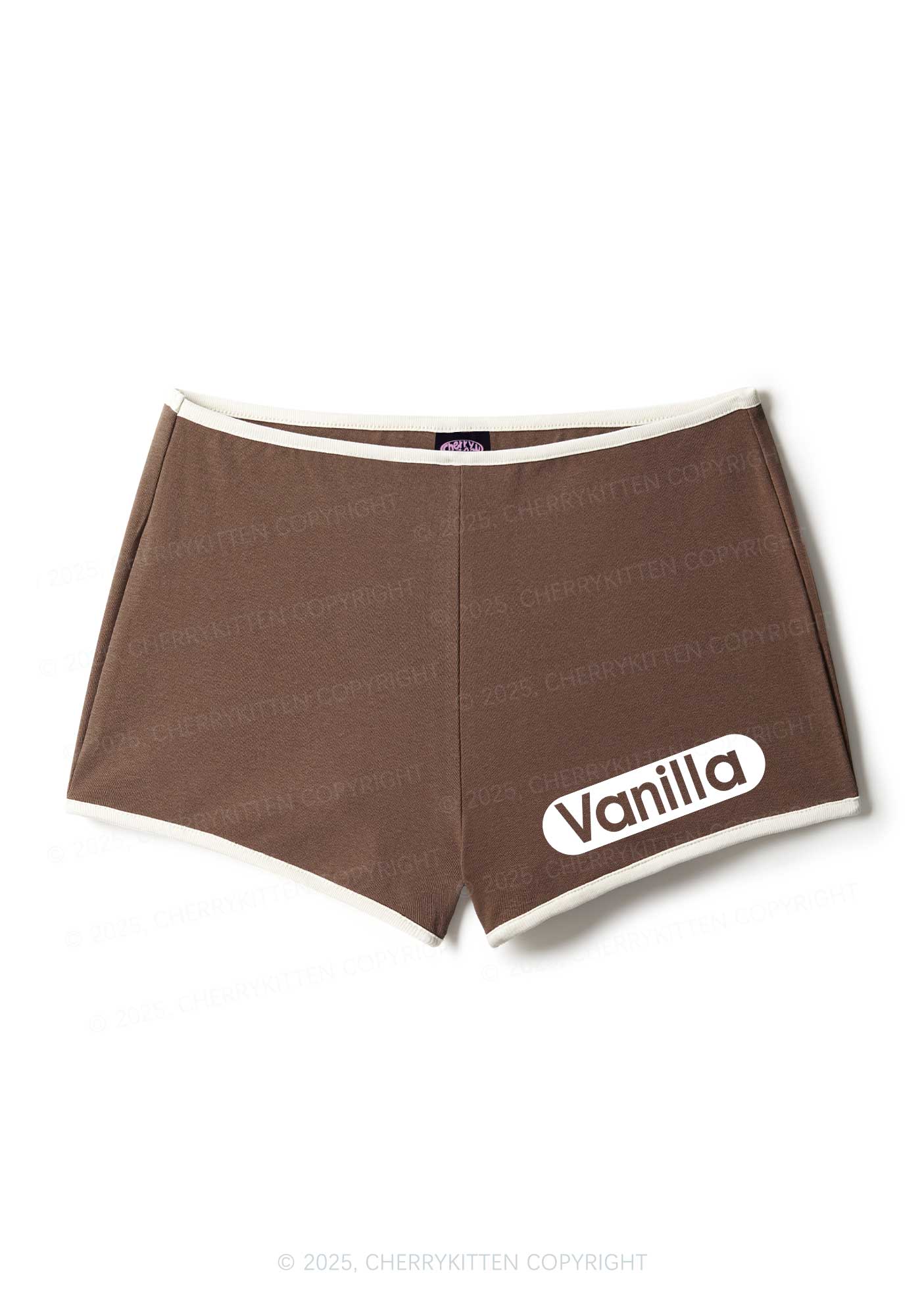 Vanilla Y2K Booty Shorts Cherrykitten