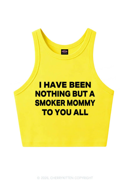I Have Been A Smoker Mommy Y2K Crop Tank Top Cherrykitten