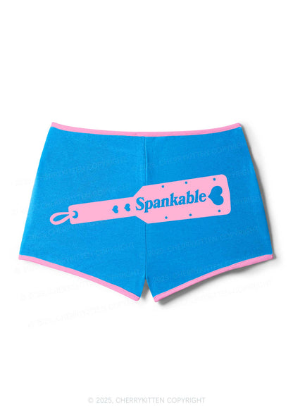 Spankable Y2K Booty Shorts Cherrykitten