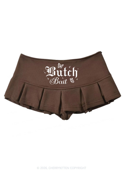 Butch Bait Pride Y2K Mini Pleated Skirts Cherrykitten