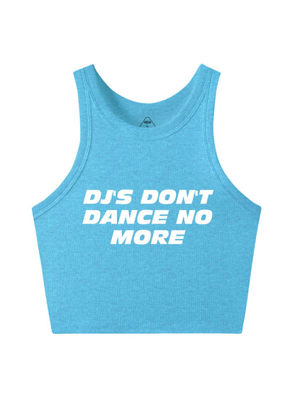 DJs Dont Dance No More Y2K Crop Tank Top Cherrykitten