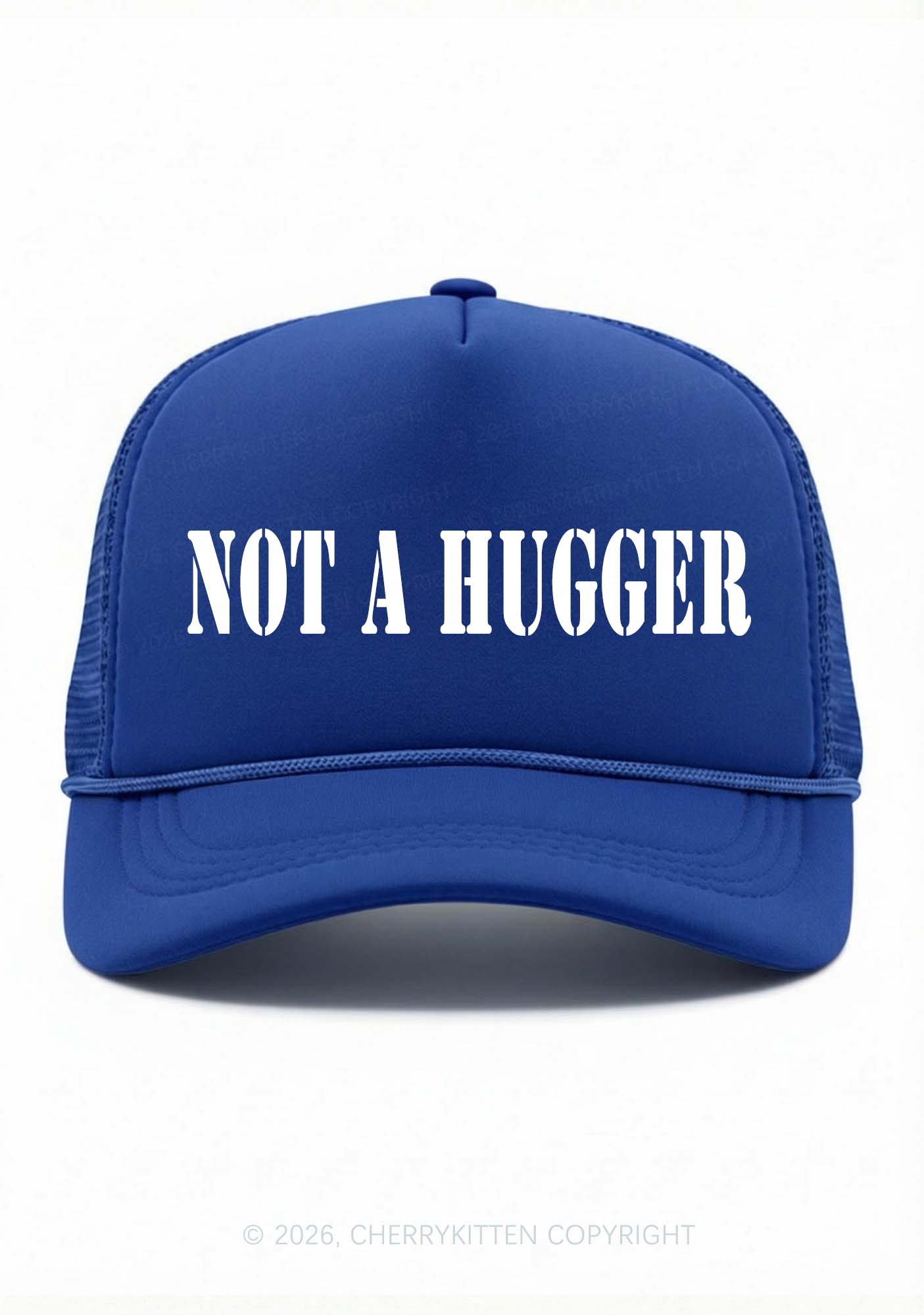 Not A Hugger Y2K Trucker Hat Cherrykitten