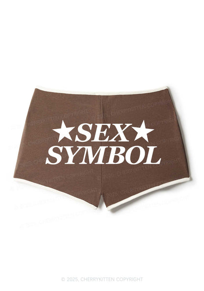 Sx Symbol Y2K Booty Shorts Cherrykitten