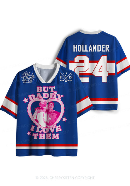 But Daddy I Love Them HR Y2K Sport Jersey Shirts Cherrykitten