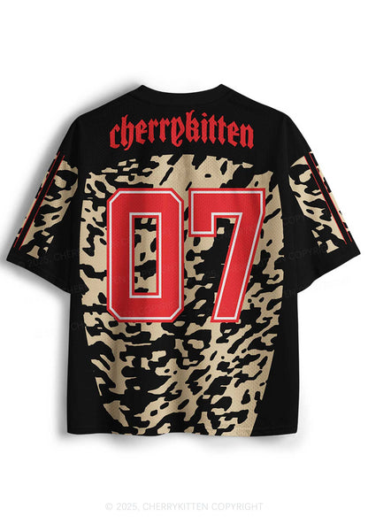 Custom Bxxches With Tattoos Fxxk Better Y2K Mesh Jersey Shirts Cherrykitten