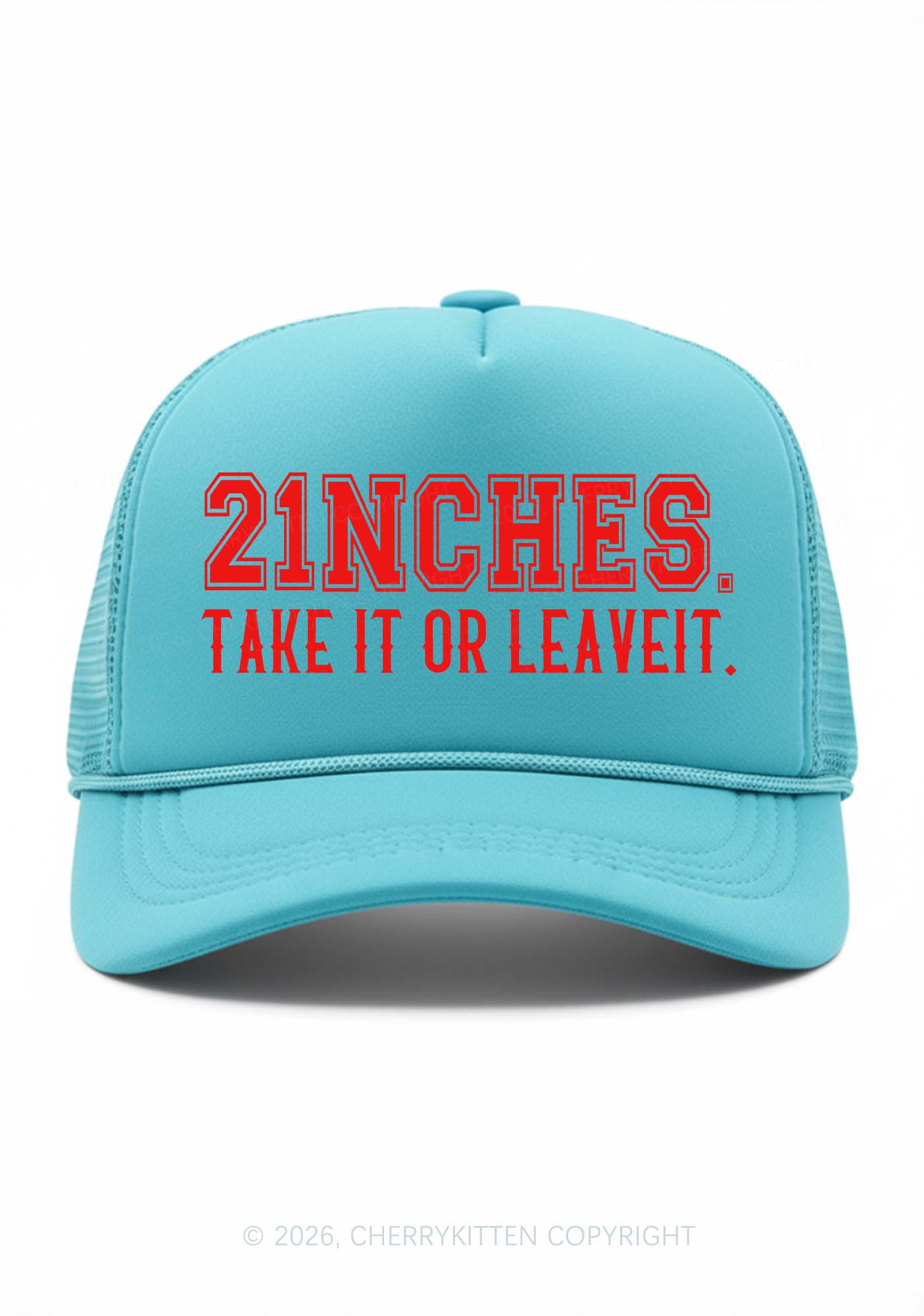 Take It Or Leave It Y2K Trucker Hat Cherrykitten