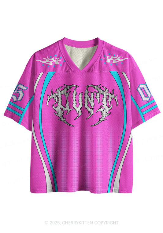 Custom Goth Pink Cxxt Y2K Sport Jersey Shirts Cherrykitten