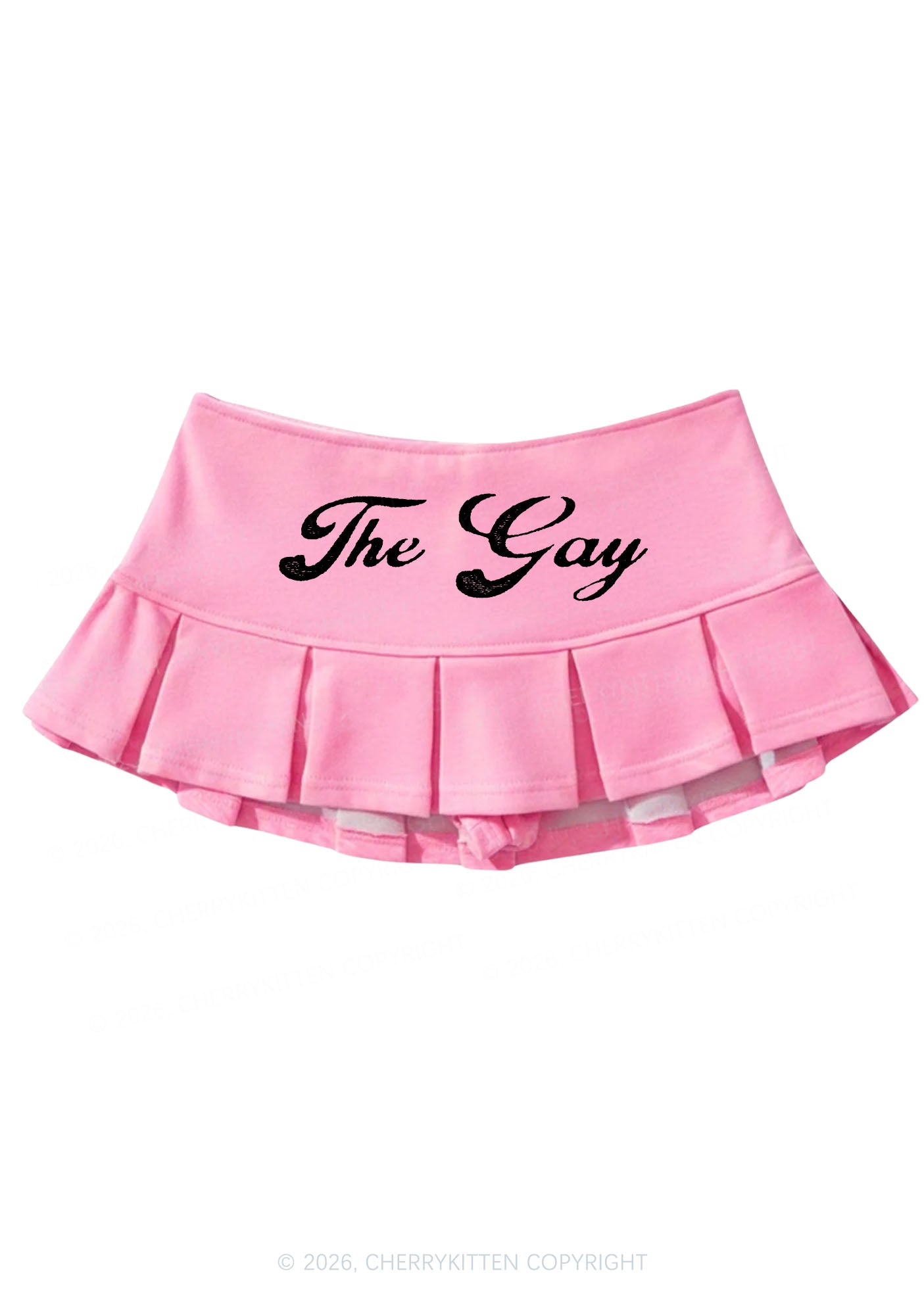 The Gay Pride Y2K Mini Pleated Skirts Cherrykitten