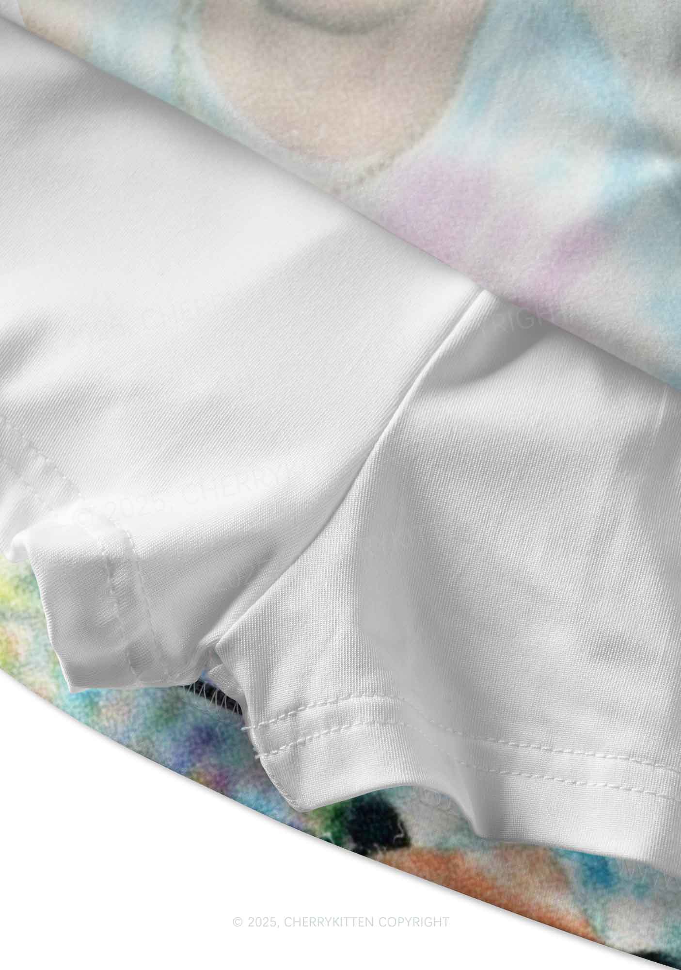 PD Y2K Print Mini Skirt Cherrykitten