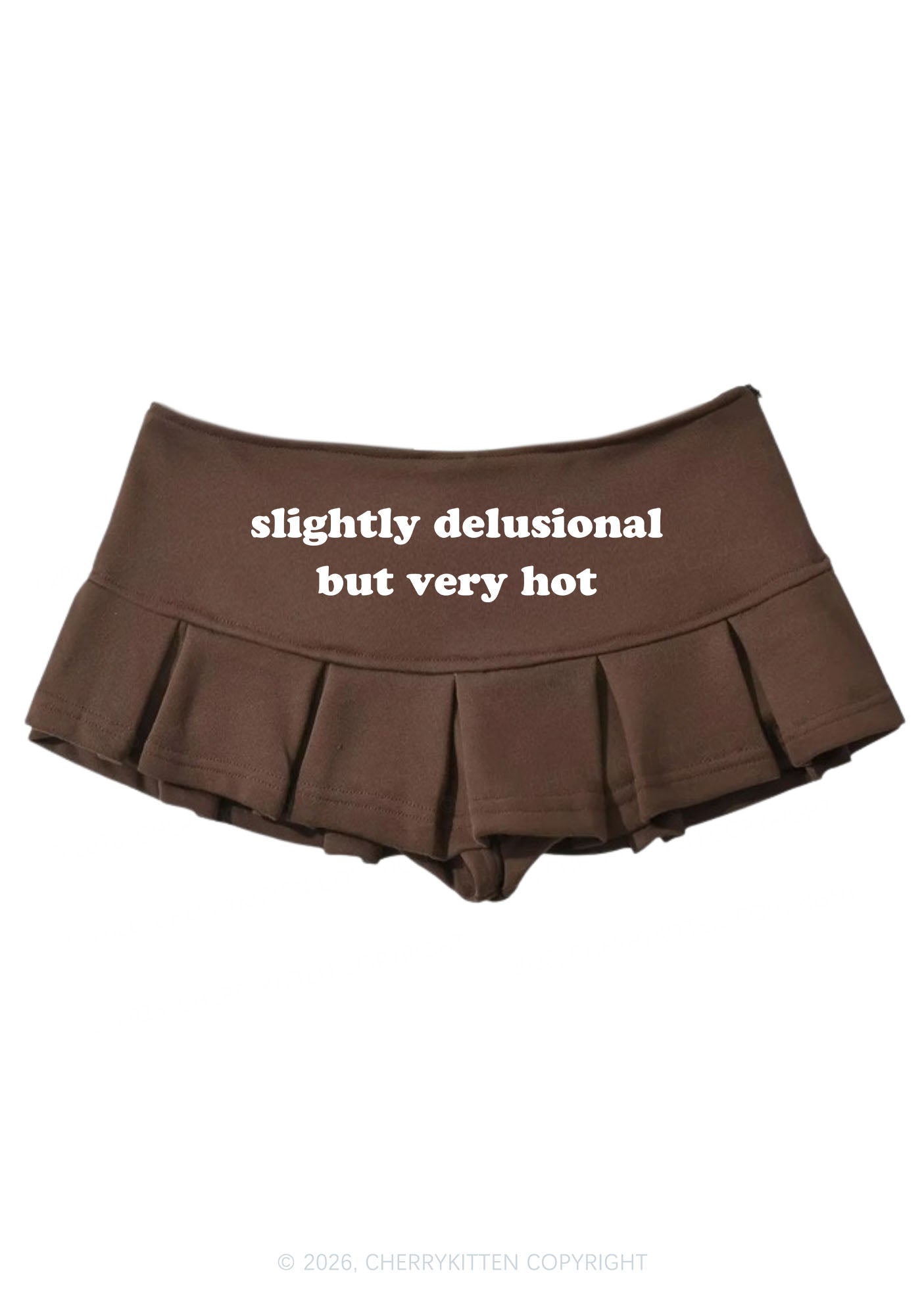 Slightly Delusional But Very Hot Y2K Mini Pleated Skirts Cherrykitten