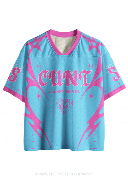 Custom Blue Star Cxxt Y2K Sport Jersey Shirts Cherrykitten